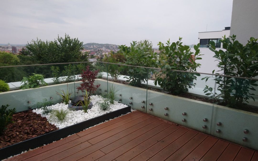 Budapest II.kerület penthouse lakás tetőkert építése 